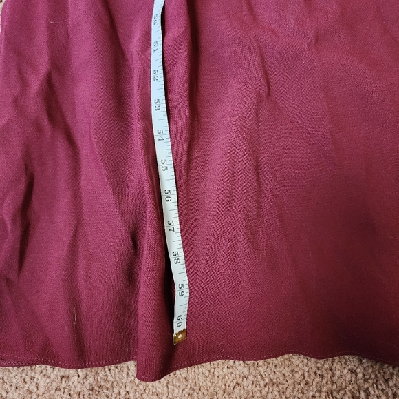 Dessy Collection Draped Backless Crepe Dress With Pockets Womens 12 NWT - Picture 13 of 14